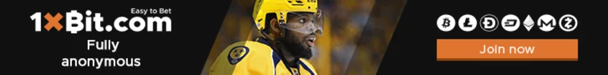 Sázejte na NHL v kryptoměnách na 1xBit