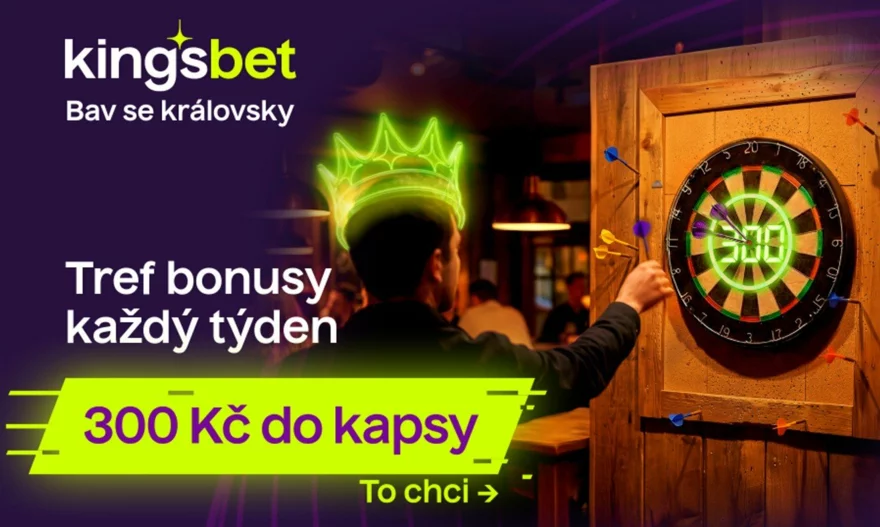 Kingsbet týdenní bonus 300 Kč: Jak ovládnout lednovou výzvu? ⚡