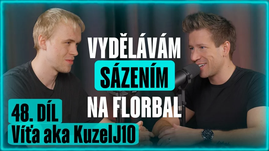 Sázkařský podcast #48 a KuzelJ10: Jak vydělávat sázením na florbal?