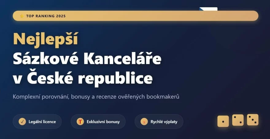 Nejlepší sázkové kanceláře v České republice