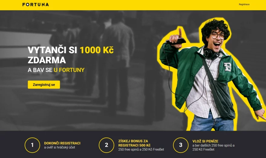 Fortuna promo kód bez vkladu