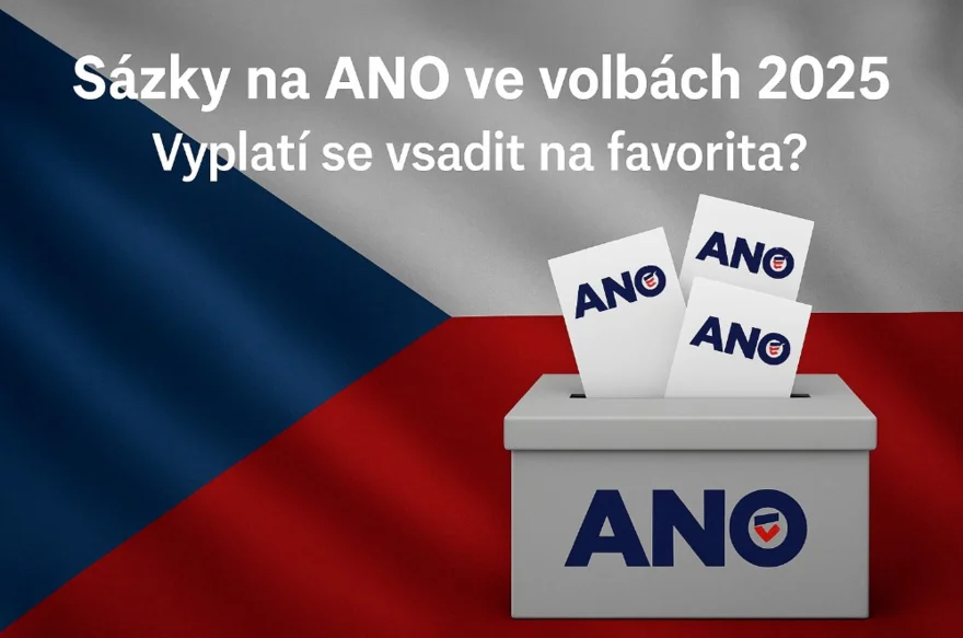 Sázky na ANO ve volbách 2025