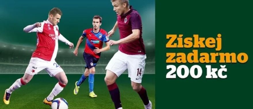 Získej zadarmo 200 kč bonus chance
