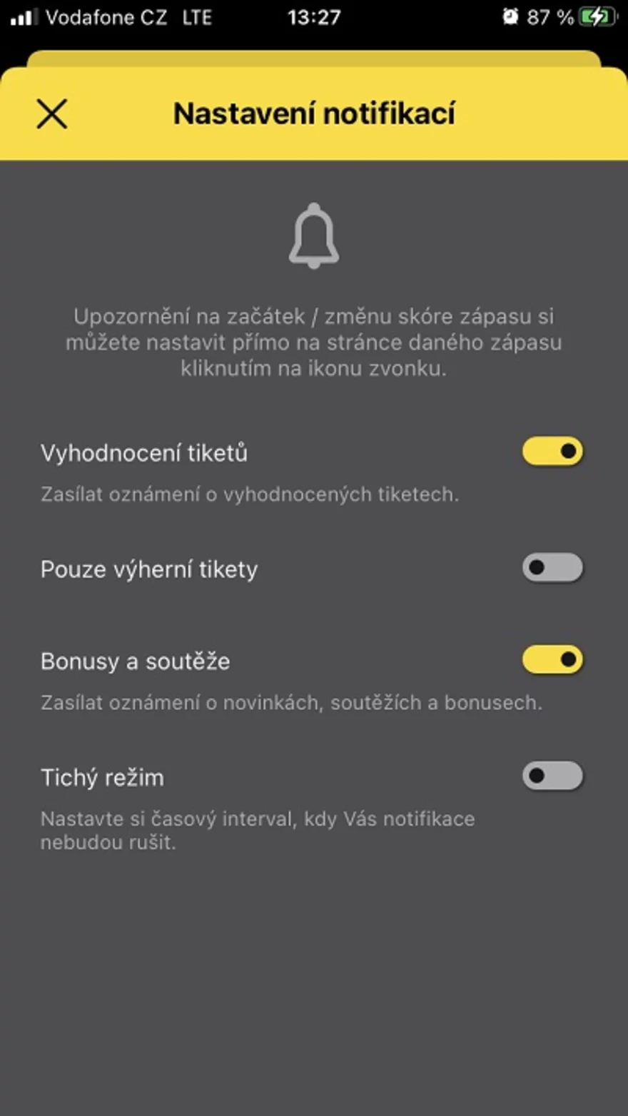 Aplikace Fortuny je plná skvělých funkcionalit