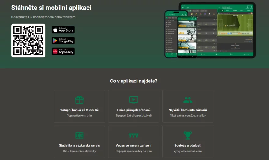 Chance mobilní aplikace