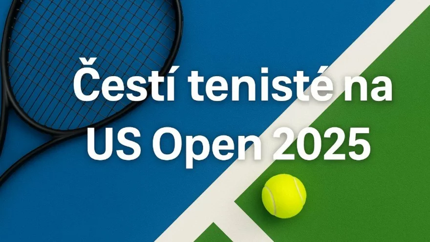 Čeští tenisté na US Open 2025 | Program, výsledky, drama i loučení