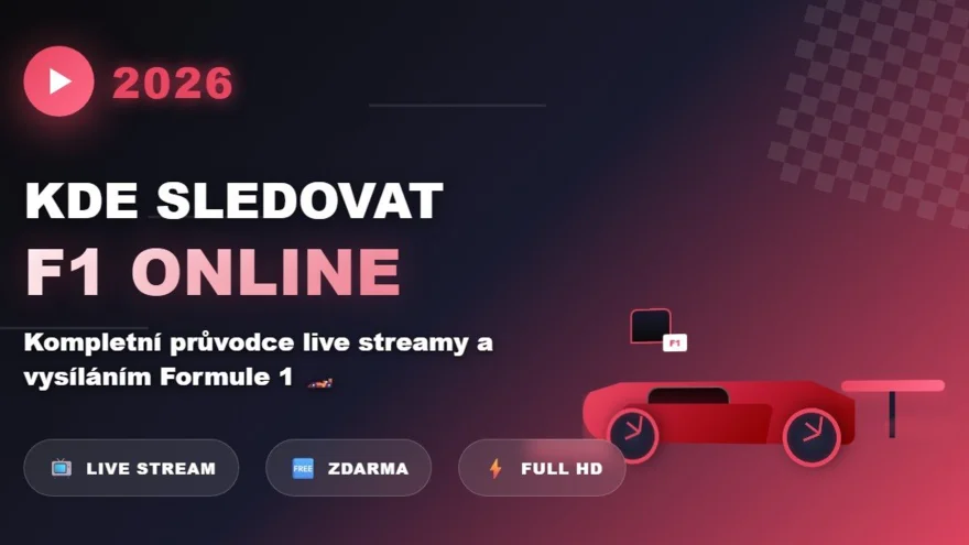 Kde sledovat závody Formule 1 online | 2026
